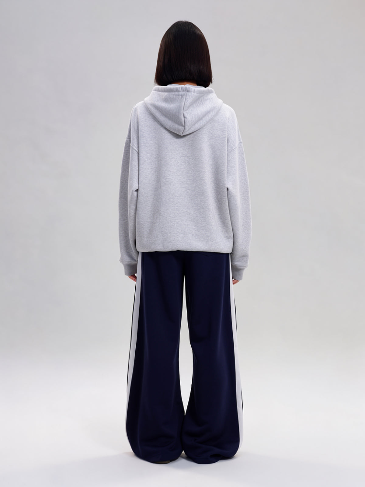 Sydney | Women's Graphic Sweatsuit Set | Zip Front Hoodie Side Stripe Sweatpants for Everyday Wear
